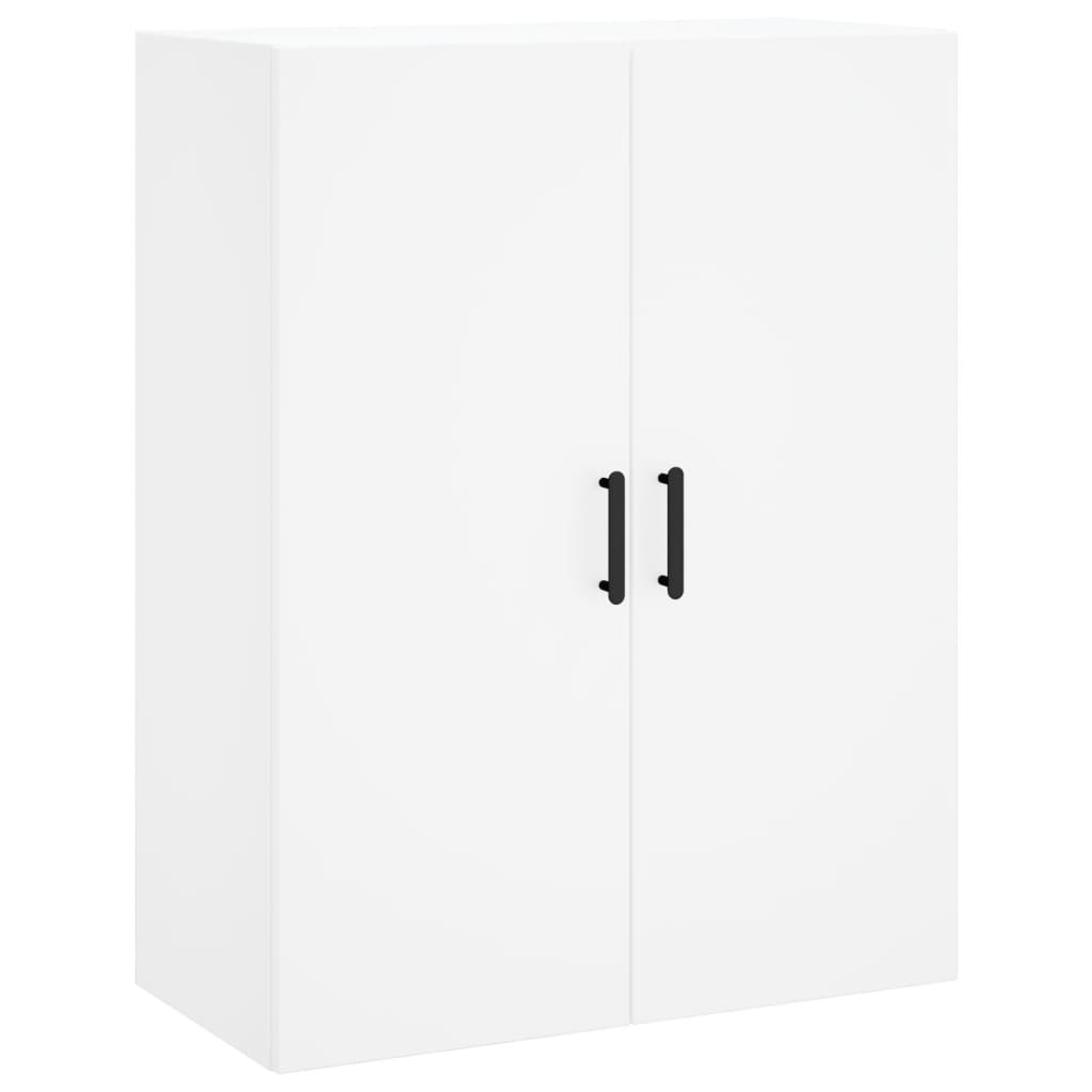 Highboard White 69,5x34x180 cm Engineered Wood