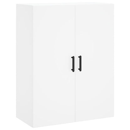 Highboard White 69,5x34x180 cm Engineered Wood