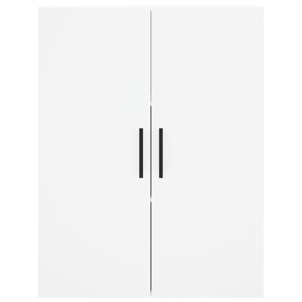 Highboard White 69,5x34x180 cm Engineered Wood