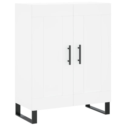 Highboard White 69,5x34x180 cm Engineered Wood