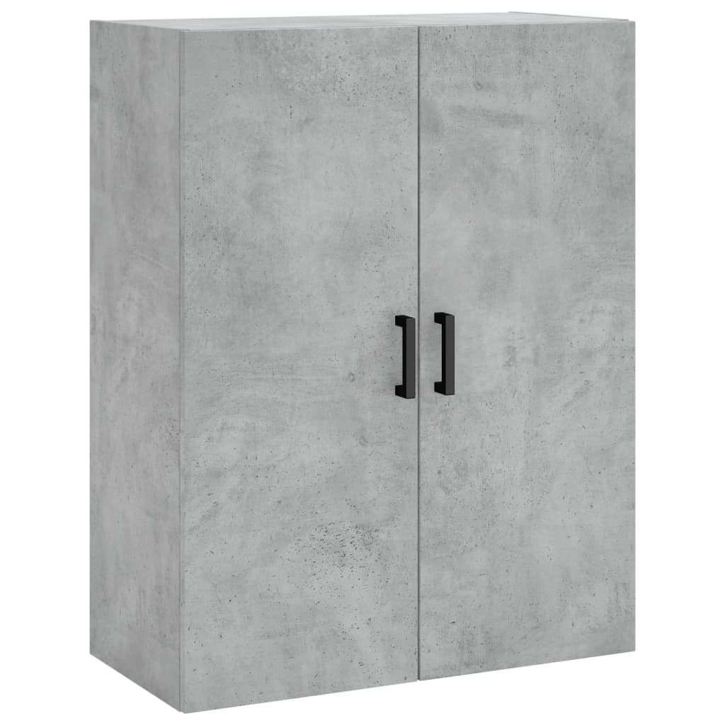 Highboard Concrete Grey 69,5x34x180 cm Engineered Wood