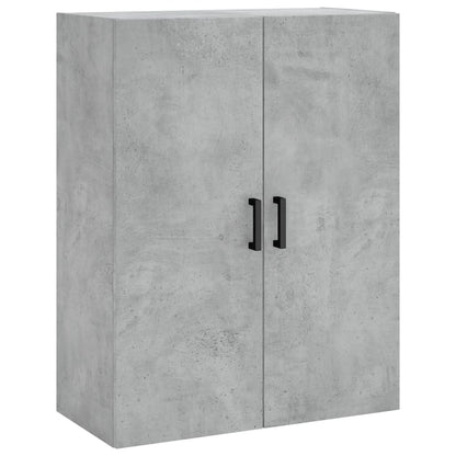 Highboard Concrete Grey 69,5x34x180 cm Engineered Wood