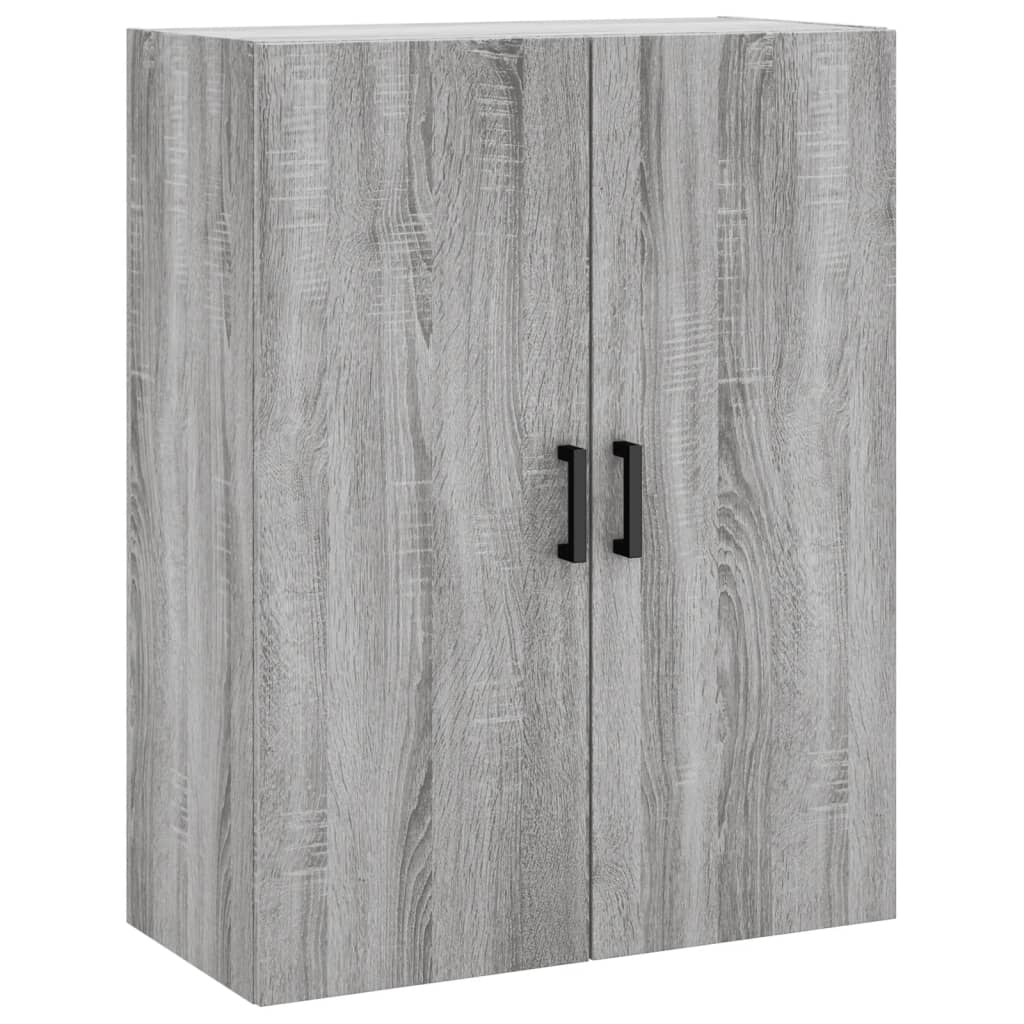 Highboard Grey Sonoma 69,5x34x180 cm Engineered Wood