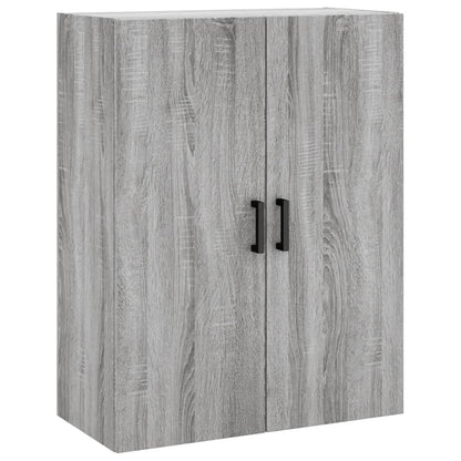 Highboard Grey Sonoma 69,5x34x180 cm Engineered Wood
