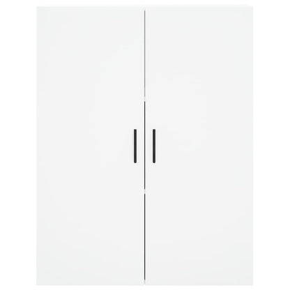 Highboard White 69,5x34x180 cm Engineered Wood