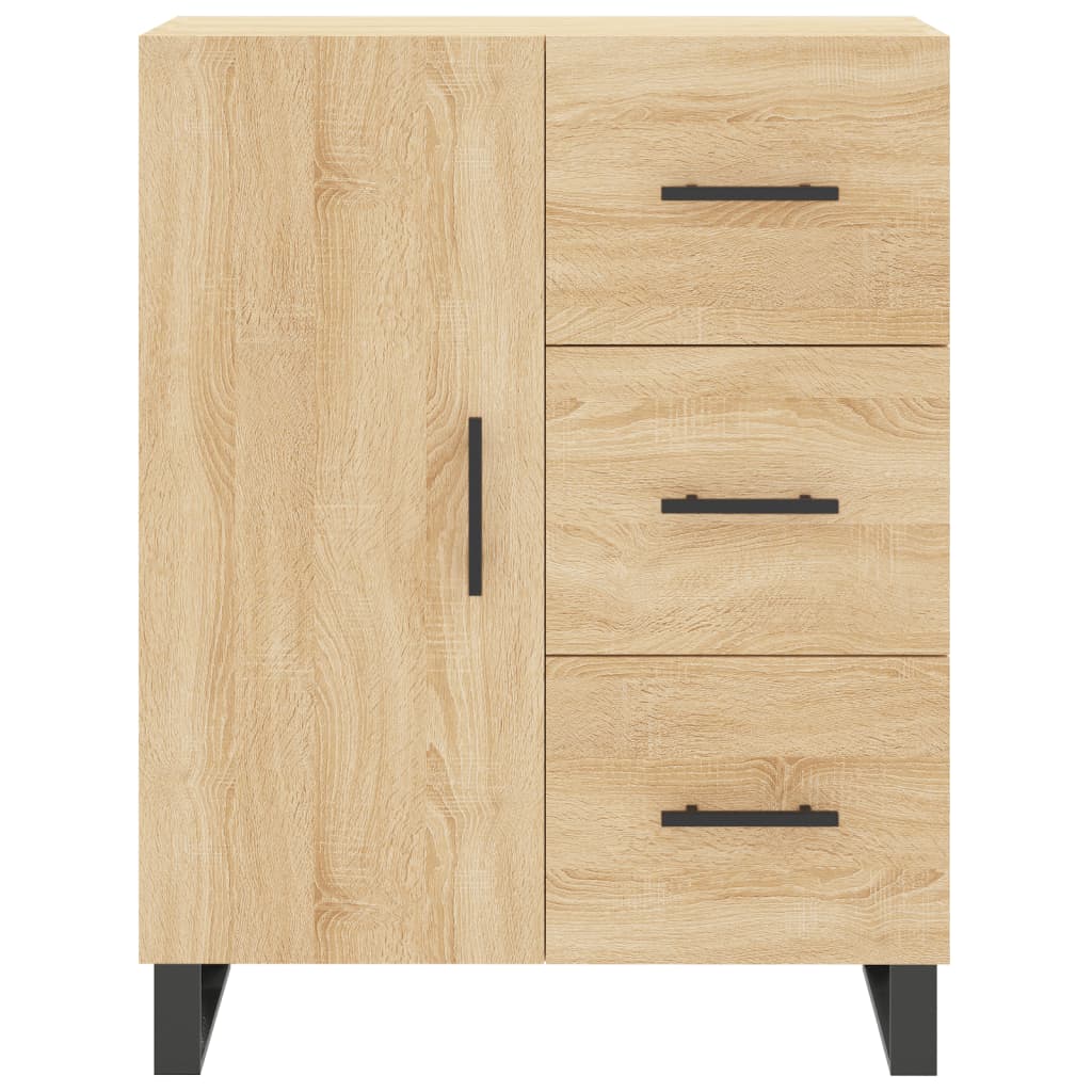 Highboard Sonoma Oak 69,5x34x180 cm Engineered Wood