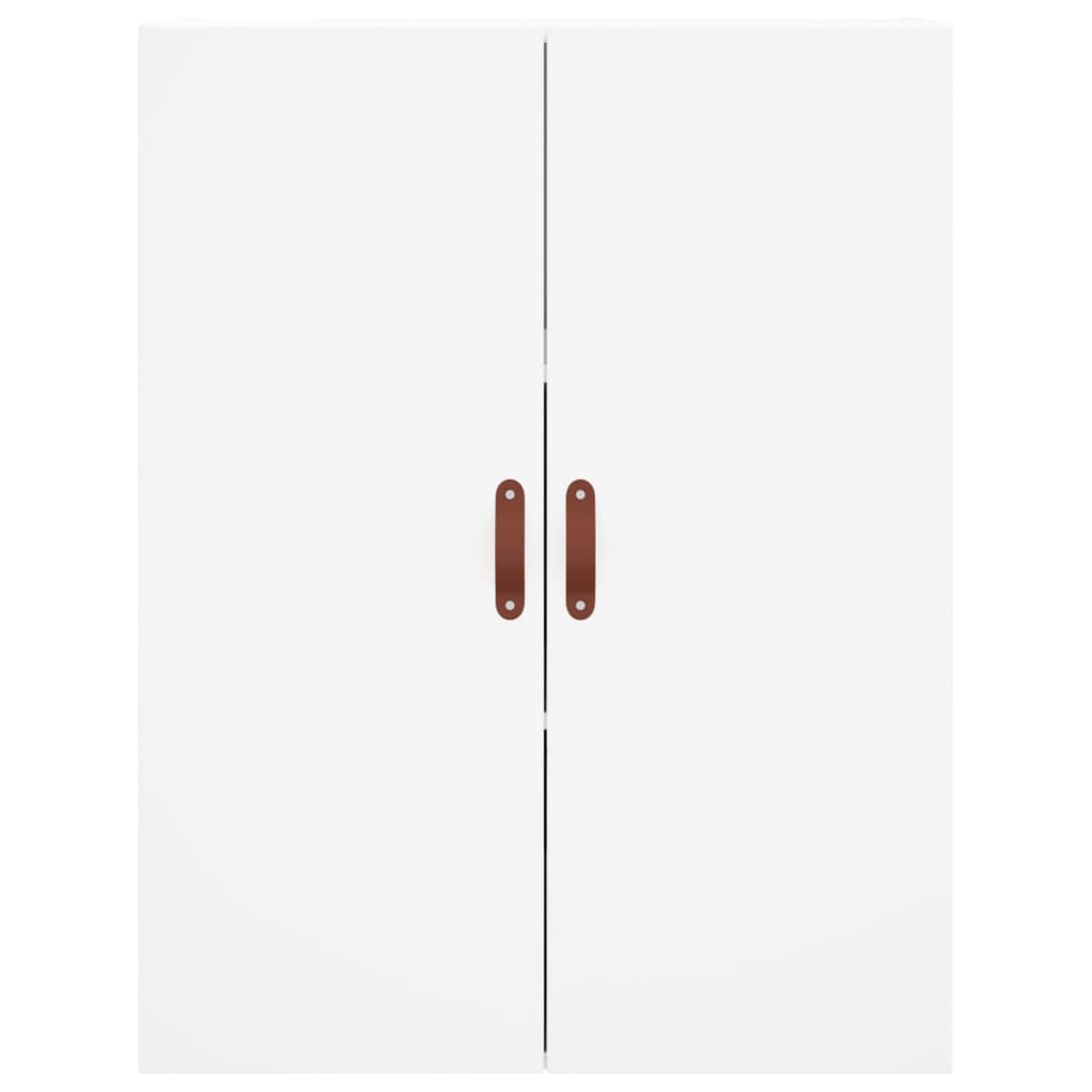 Highboard White 69.5x34x180 cm Engineered Wood