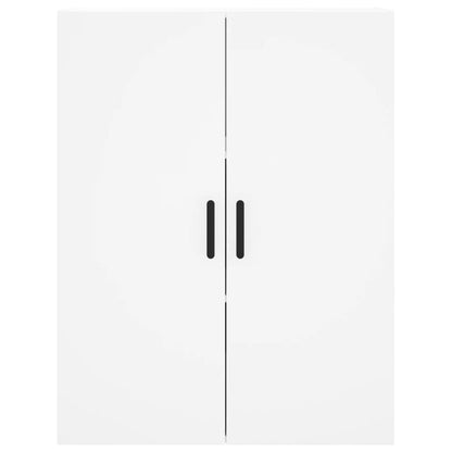 Highboard White 69.5x34x180 cm Engineered Wood