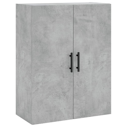 Highboard Concrete Grey 69,5x34x180 cm Engineered Wood