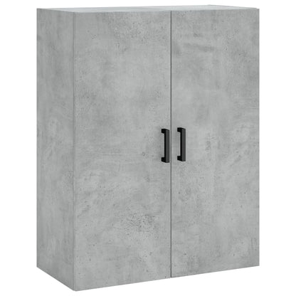 Highboard Concrete Grey 69,5x34x180 cm Engineered Wood