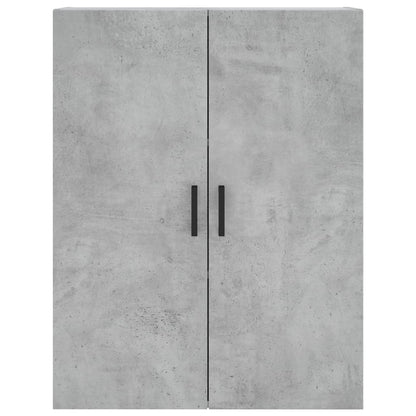 Highboard Concrete Grey 69,5x34x180 cm Engineered Wood