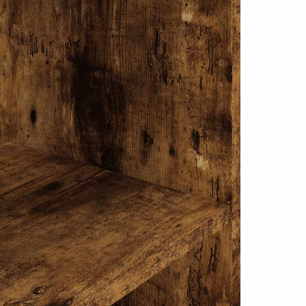 Aquarium Stand Smoked Oak 120x40x60 cm Engineered Wood