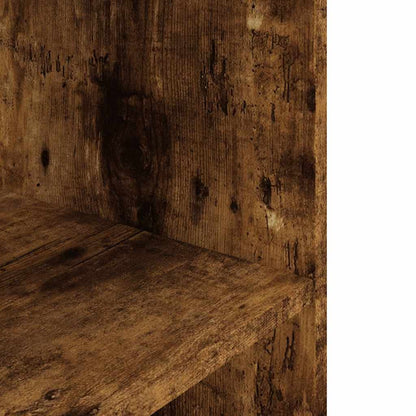 Aquarium Stand Smoked Oak 120x40x60 cm Engineered Wood