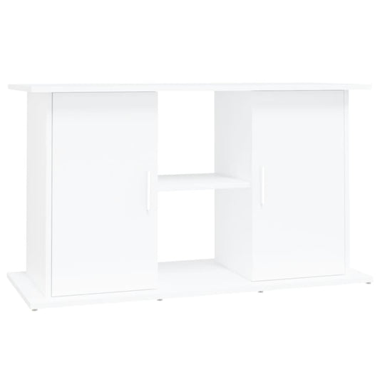 Aquarium Stand White 101x41x58 cm Engineered Wood