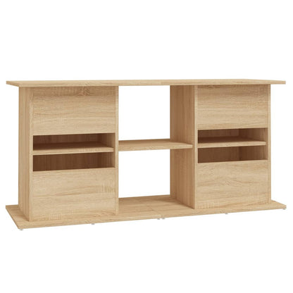 Aquarium Stand Sonoma Oak 121x41x58 cm Engineered Wood