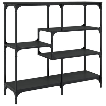 Console Table Black 103x32x95 cm Engineered Wood