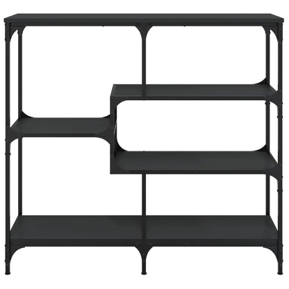 Console Table Black 103x32x95 cm Engineered Wood