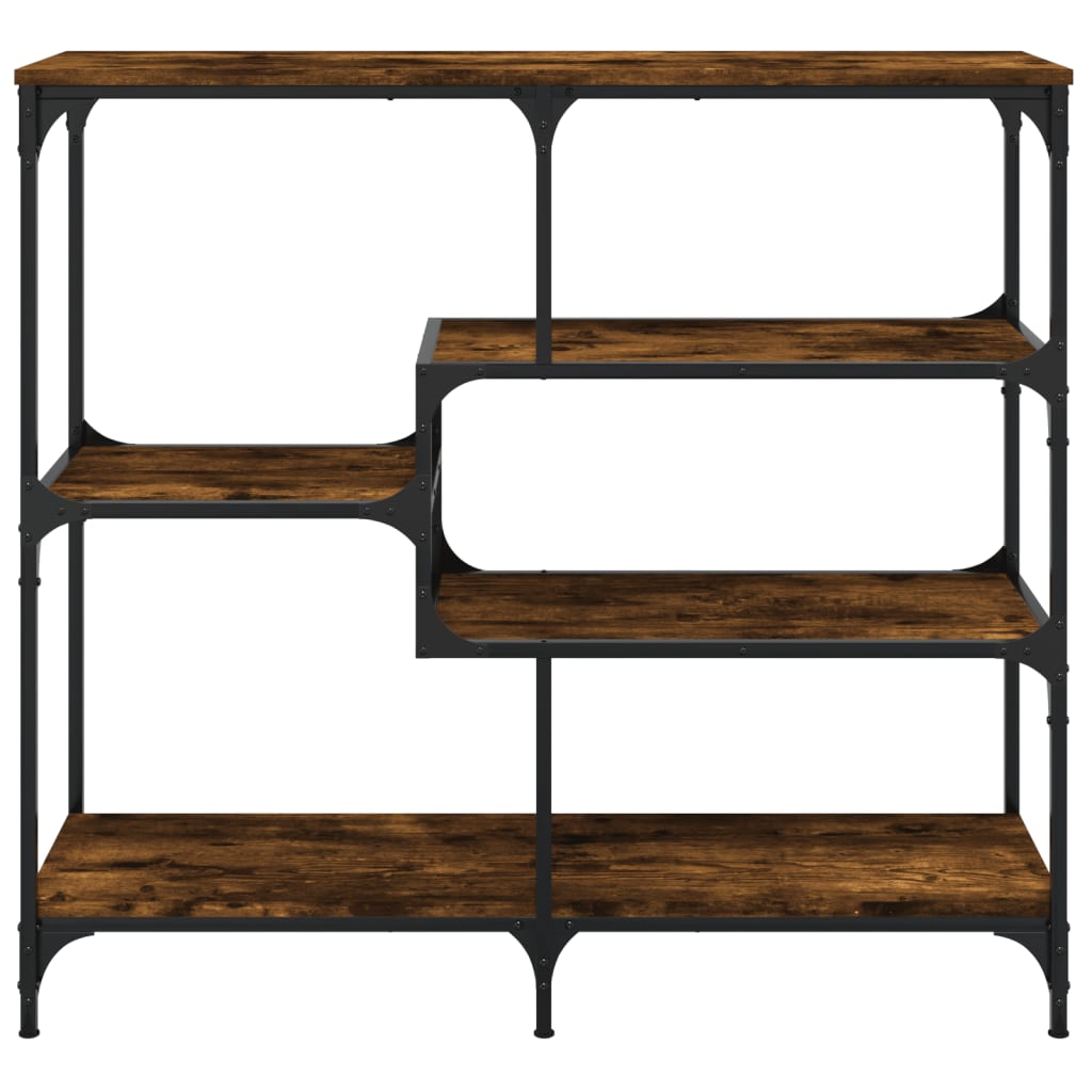 Console Table Smoked Oak 103x32x95 cm Engineered Wood