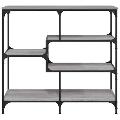 Console Table Grey Sonoma 103x32x95 cm Engineered Wood