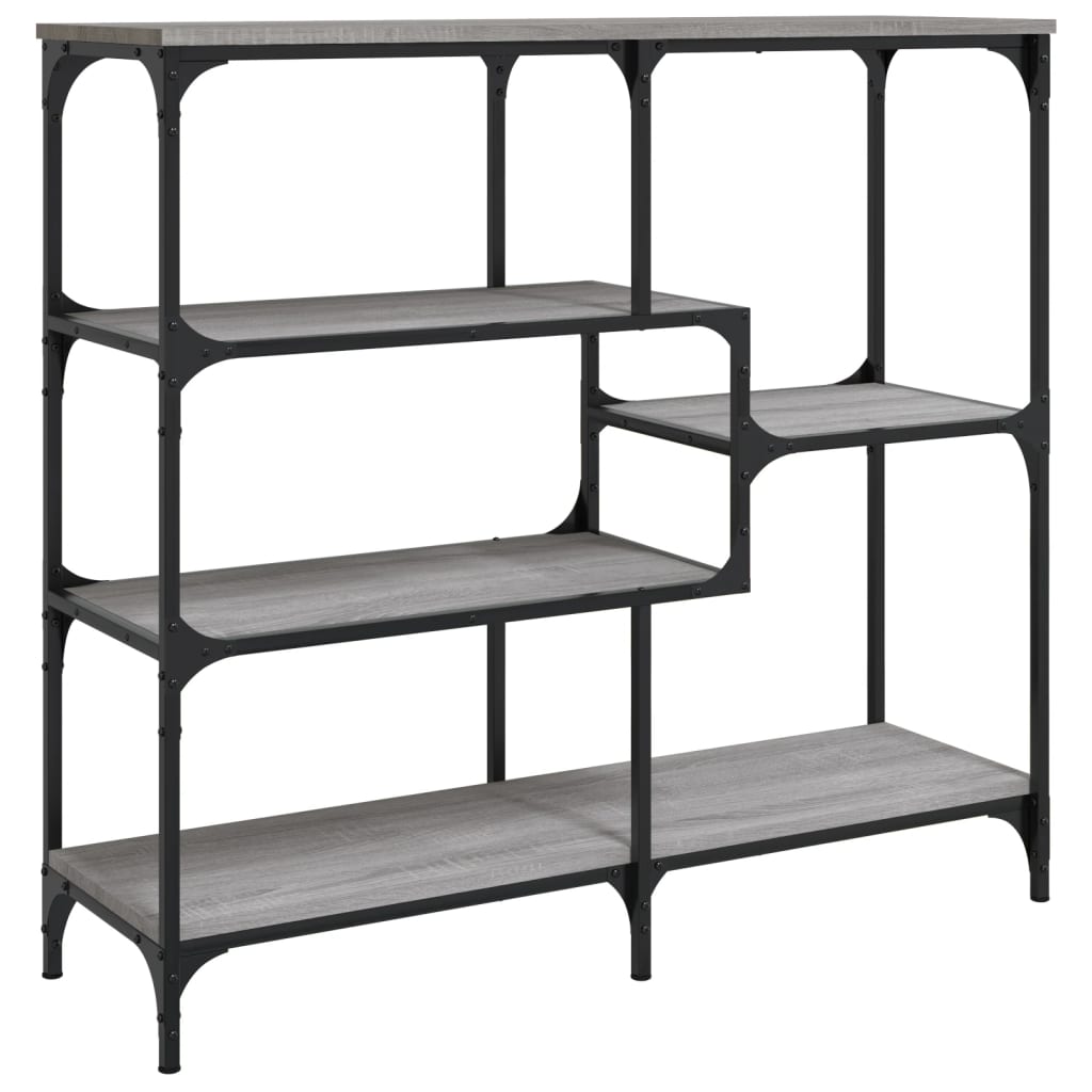 Console Table Grey Sonoma 103x32x95 cm Engineered Wood