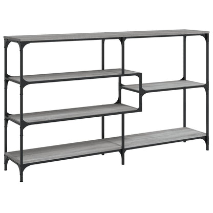 Console Table Grey Sonoma 160x32x95 cm Engineered Wood