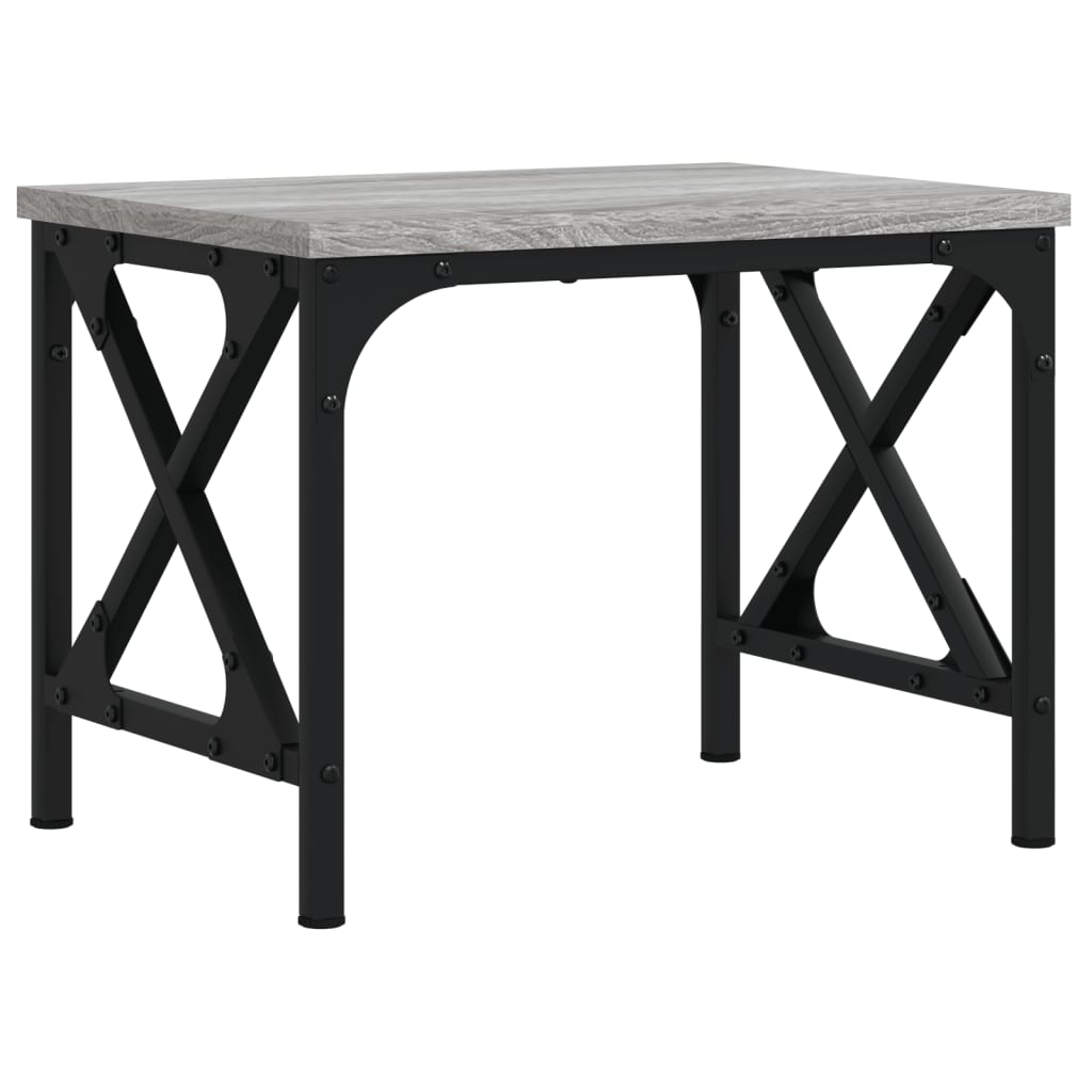 Printer Stand Grey Sonoma 40x30x31 cm Engineered Wood