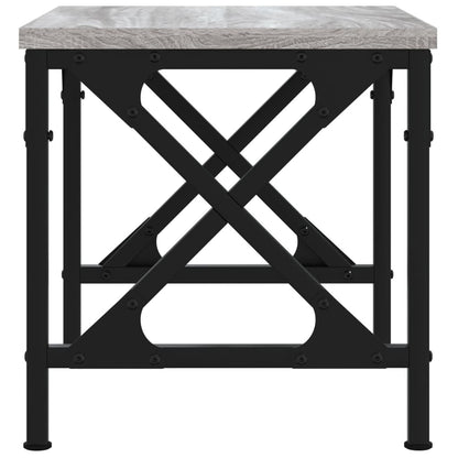 Printer Stand Grey Sonoma 40x30x31 cm Engineered Wood