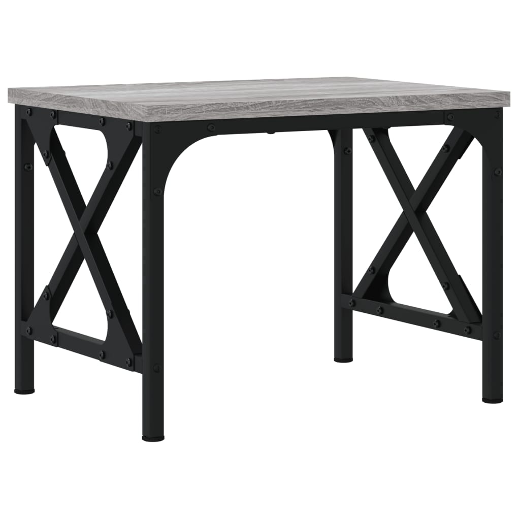 Printer Stand Grey Sonoma 40x30x31 cm Engineered Wood