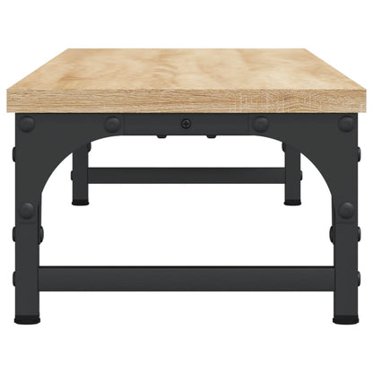 Monitor Stand Sonoma Oak 85x23x15.5 cm Engineered Wood