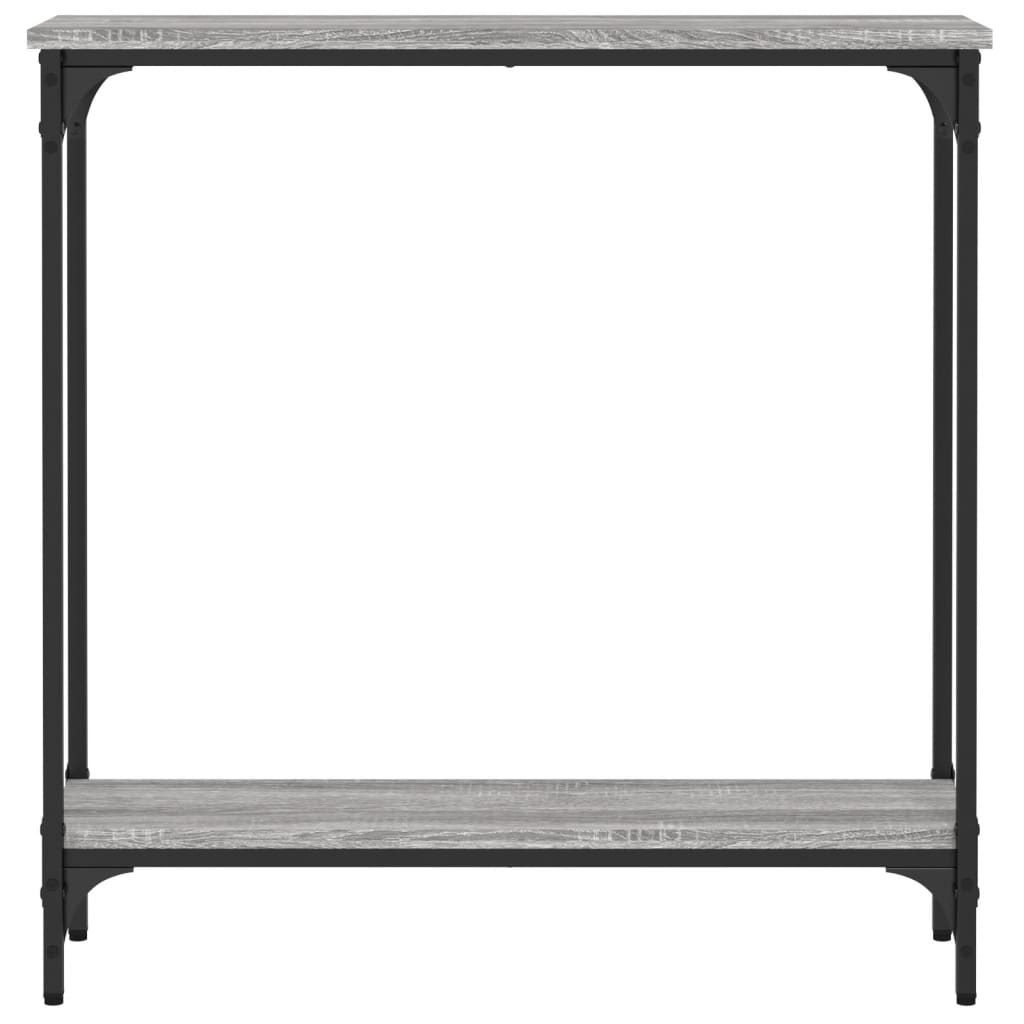 Console Table Grey Sonoma 75x22,5x75 cm Engineered Wood