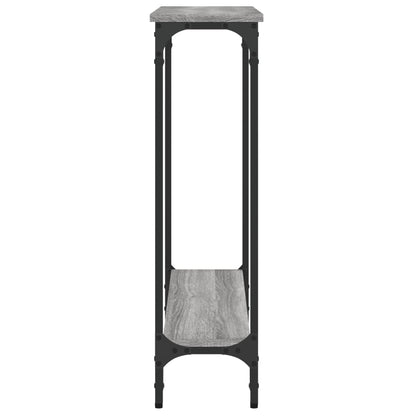 Console Table Grey Sonoma 75x22,5x75 cm Engineered Wood