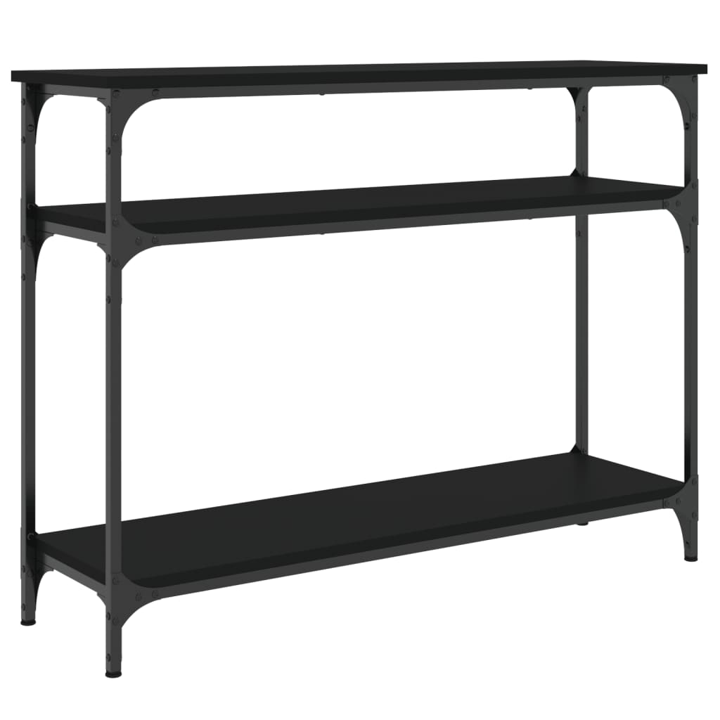 Console Table | Black | Engineered wood and metal | Narrow