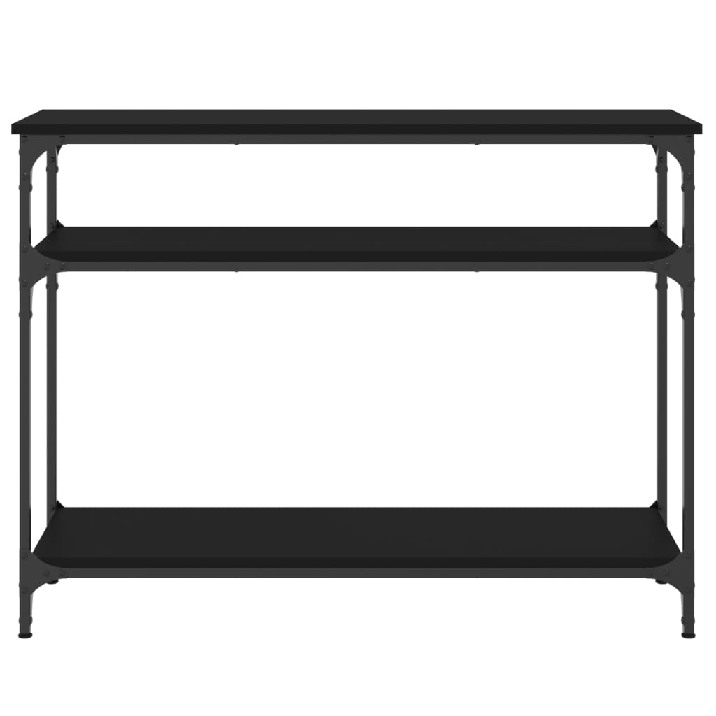 Console Table | Black | Engineered wood and metal | Narrow