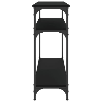 Console Table | Black | Engineered wood and metal | Narrow