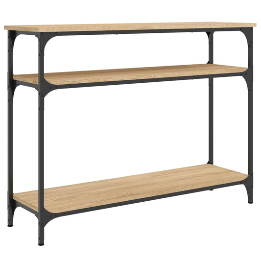 Console Table Sonoma Oak 100x29x75 cm Engineered Wood