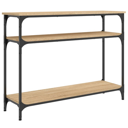 Console Table Sonoma Oak 100x29x75 cm Engineered Wood
