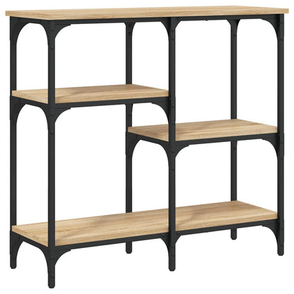 Console Table Sonoma Oak 80x29x75 cm Engineered Wood