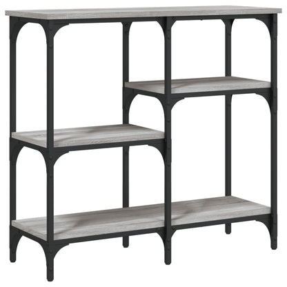 Console Table Grey Sonoma 80x29x75 cm Engineered Wood