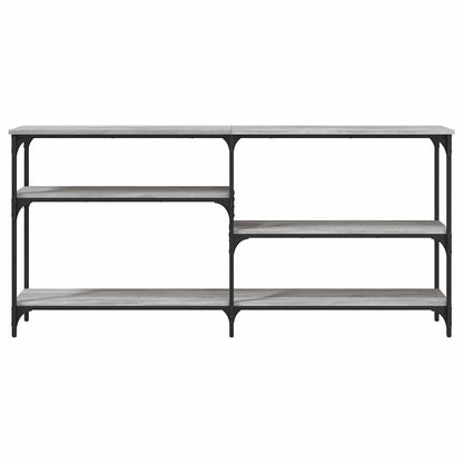 Console Table Grey Sonoma 160x29x75 cm Engineered Wood