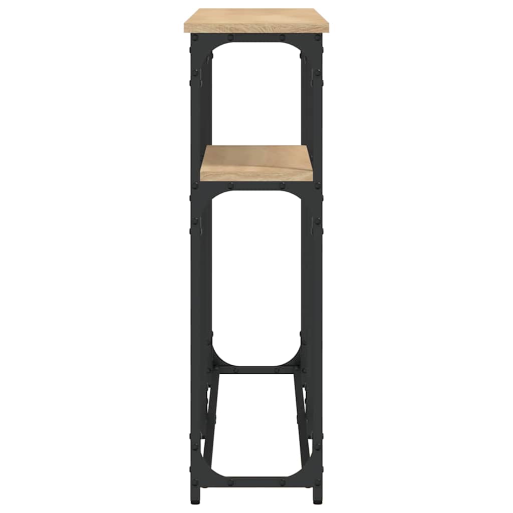 Console Table Sonoma Oak 145x22.5x75 cm Engineered Wood