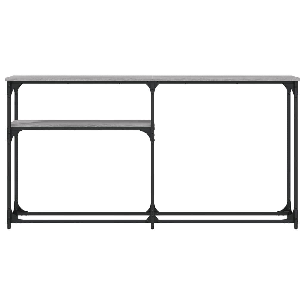 Console Table Grey Sonoma 145x22,5x75 cm Engineered Wood