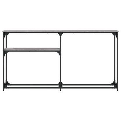 Console Table Grey Sonoma 145x22,5x75 cm Engineered Wood