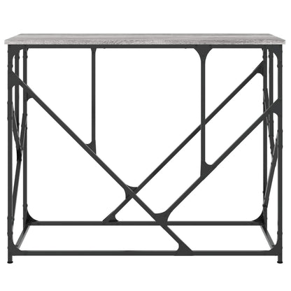 Console Table Grey Sonoma 100x40x80 cm Engineered Wood