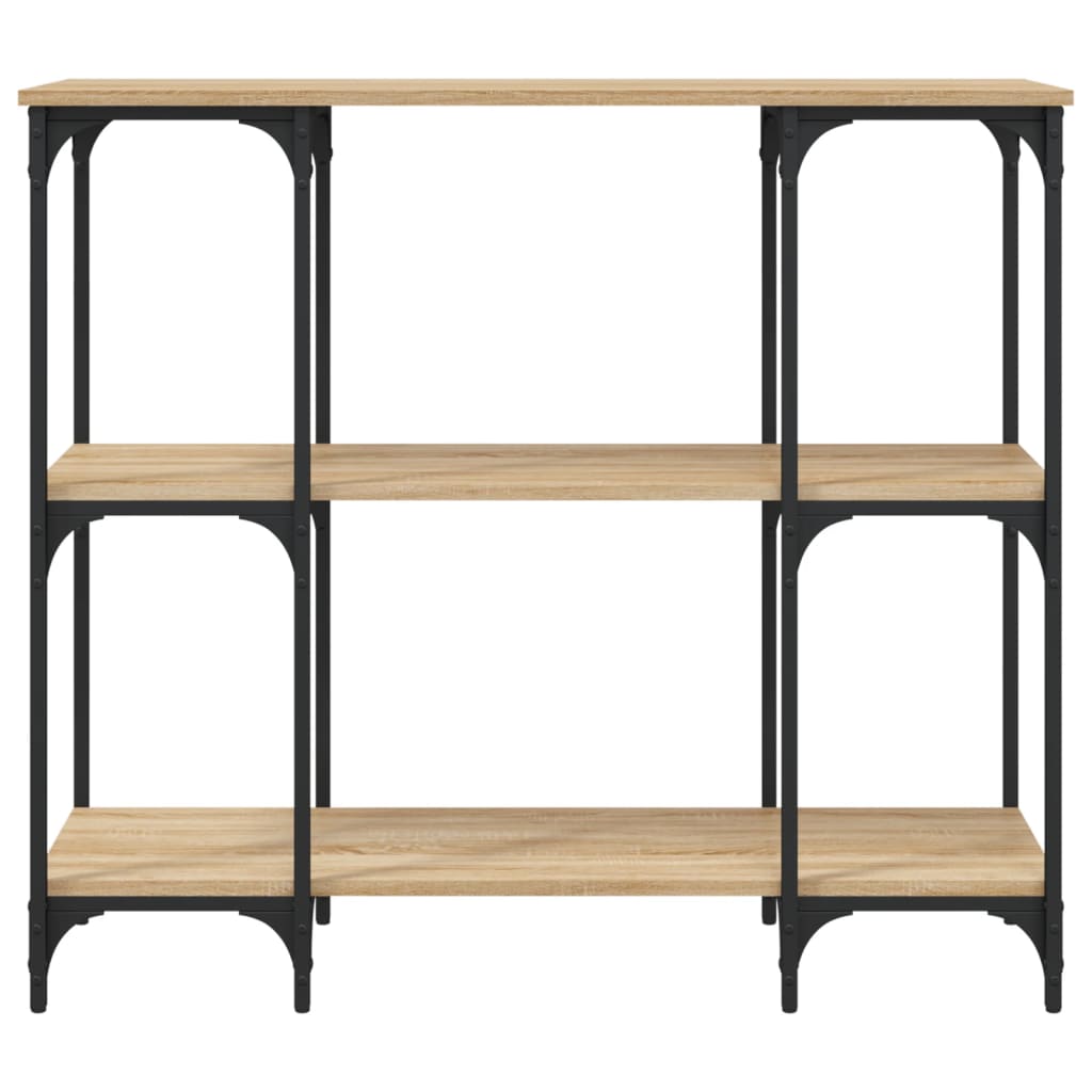 Console Table Sonoma Oak 102x35x90 cm Engineered Wood