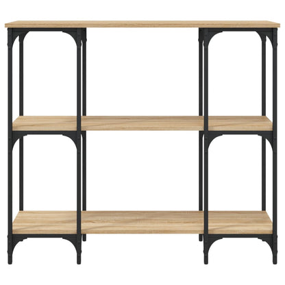 Console Table Sonoma Oak 102x35x90 cm Engineered Wood