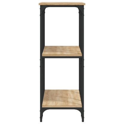 Console Table Sonoma Oak 102x35x90 cm Engineered Wood