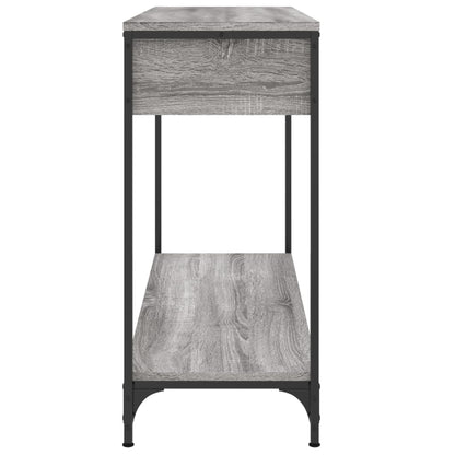 Console Table Grey Sonoma 100x34,5x75 cm Engineered Wood