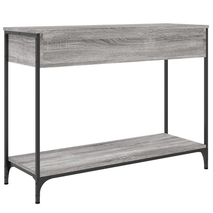 Console Table Grey Sonoma 100x34,5x75 cm Engineered Wood