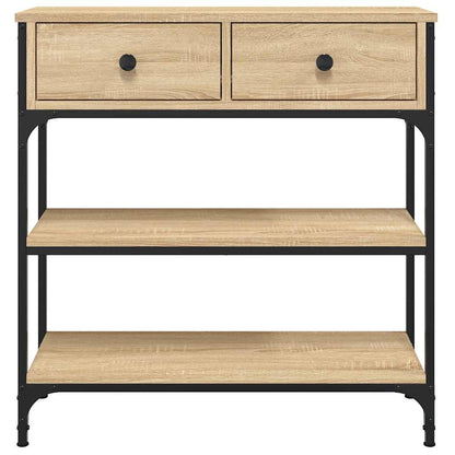 Console Table Sonoma Oak 72,5x25x75 cm Engineered Wood