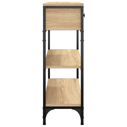 Console Table Sonoma Oak 72,5x25x75 cm Engineered Wood
